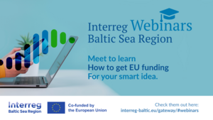 Decorative Element: Ad for Interreg Webinars