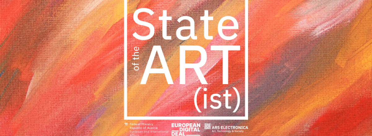 Decorative element with State of the ART(ist) logo