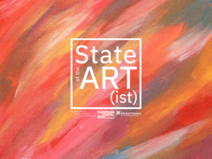 Decorative element with State of the ART(ist) logo
