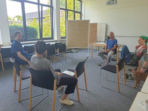 Photo of Attendees of ABCD discussing