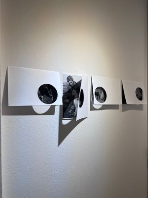 Decorative element: Photo presentation with levels of perception